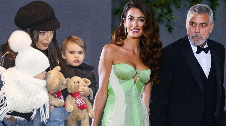 George Clooney ve Amal Alamuddin Çifti: Aile Yaşamlarının Derin Detayları 2 İkizlerin Sadelik ve Doğallıkla Yaşamı