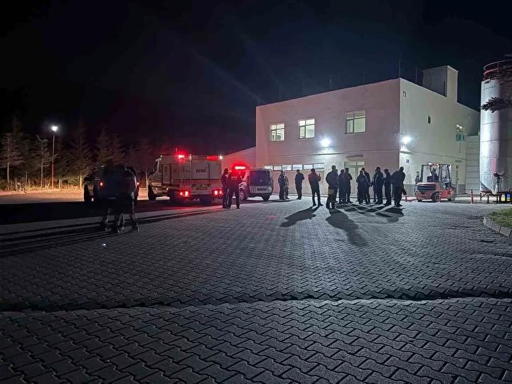 HES Deterjan Fabrikası'nda Acil Durum Operasyonu Gerçekleşti