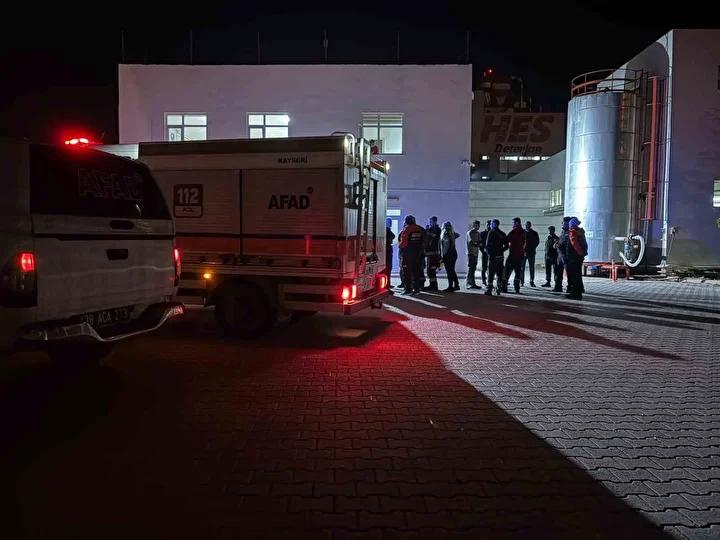 HES Deterjan Fabrikası'nda Acil Durum Operasyonu Gerçekleşti