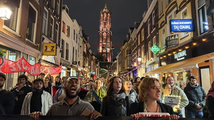 Hollanda'da Filistin İçin Güncel Gösteriler ve İnsanlık Draması