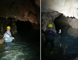 Homurlu Şelalesi’nde Su Seviyesi Çekildi, Öğrenilmemiş Bir Mağara Keşfedildi