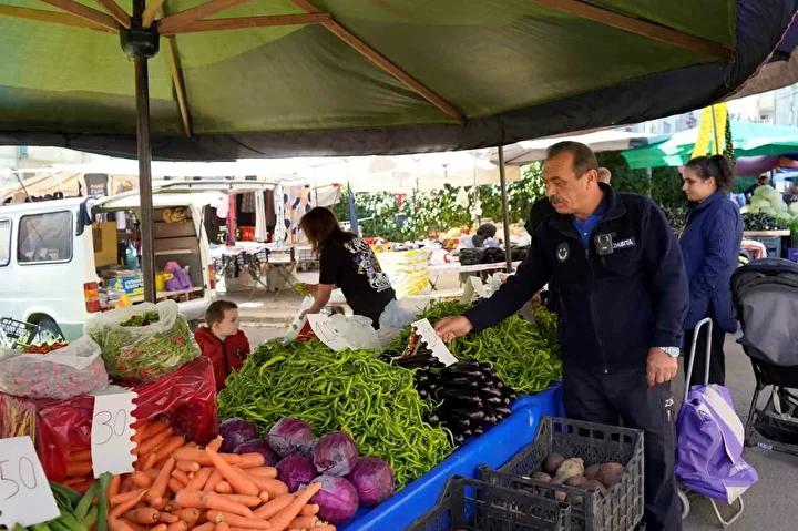 İlkadım'da Güvenli Alışveriş İçin Belediye Tartısı Uygulaması Başladı