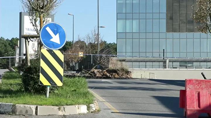 İnşaat İstinat Duvarının Çöküşü Şehir Güvenliğini Tehdit Etti