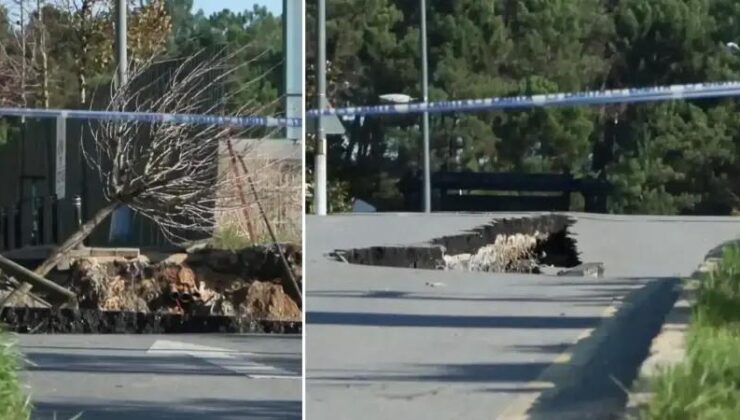 İnşaat İstinat Duvarının Çöküşü Şehir Güvenliğini Tehdit Etti