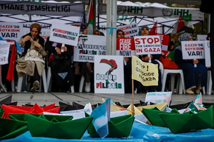 İnsanlık ve Direnişin Sesi: Gazze İçin Uluslararası Dayanışma Eylemi