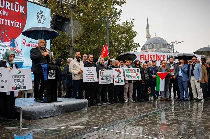İnsanlık ve Direnişin Sesi: Gazze İçin Uluslararası Dayanışma Eylemi