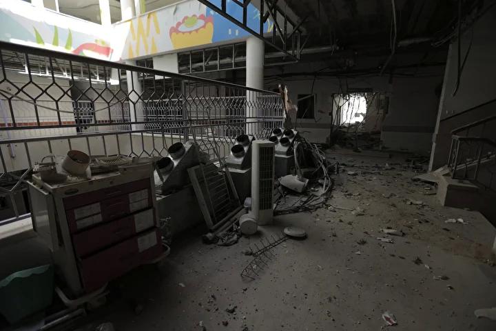 İsrail’in Gazze’deki Yıkım ve Çocuk Hastanesi Üzerindeki Tahribatı Gün yüzüne çıktı