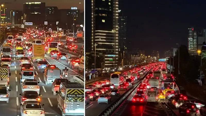 İstanbul’da Akşam Trafik Yoğunluğu ve Ulaşım Aksaklıkları Dalgası