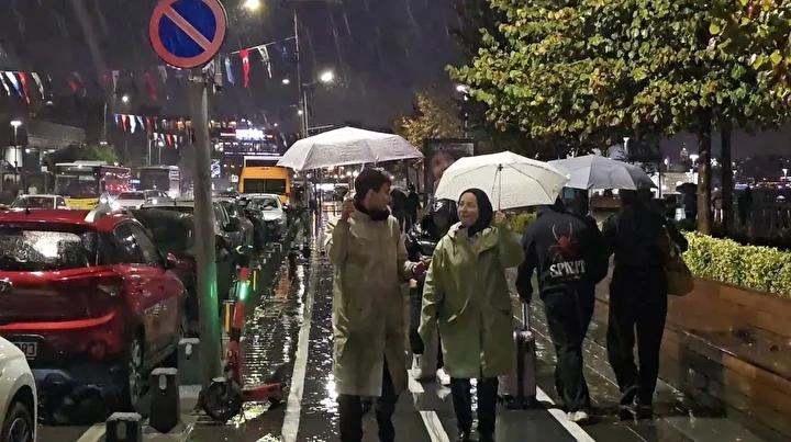İstanbul'da Gece Sağanak Yağışı ve Etkileri