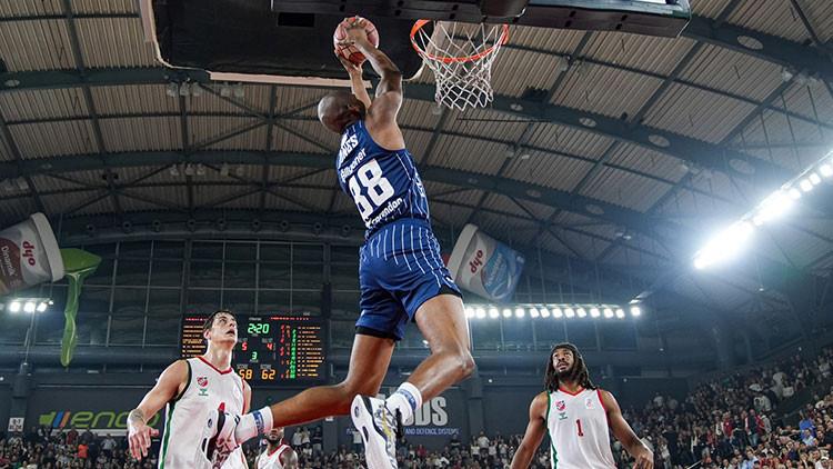 Karşıyaka Basket ve Anadolu Efes'in Türkiye Sigorta Basketbol Süper Ligi Maç Sonuçları