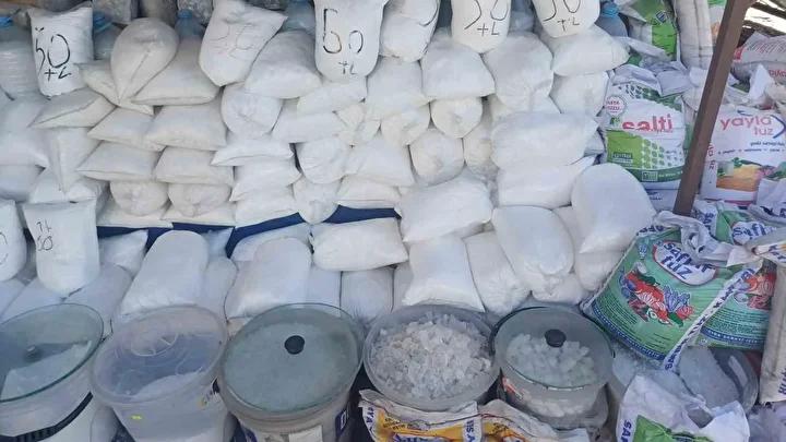 Kayseri’de Doğal Mineralli Tuz Üretimi ve Satışı Göz Kamaştırıyor