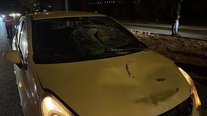 Kütahya'da Trafik Kazası: Yaya Yaralandıktan Sonra Hastaneye Kaldırıldı
