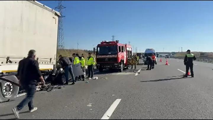 Kuzey Marmara Otoyolu'nda Feci Kaza: Bir Kişi Hayatını Kaybetti 3 Kuzey Marmara Otoyolu'nda Feci Kaza: Bir Kişi Hayatını Kaybetti