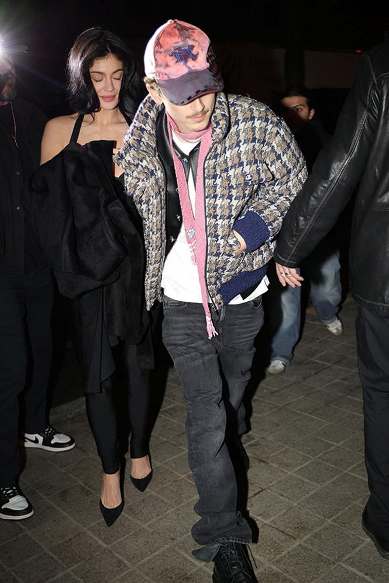 Kylie Jenner ve Timothee Chalamet'in İlk Birlikte Görüntülenme Anları