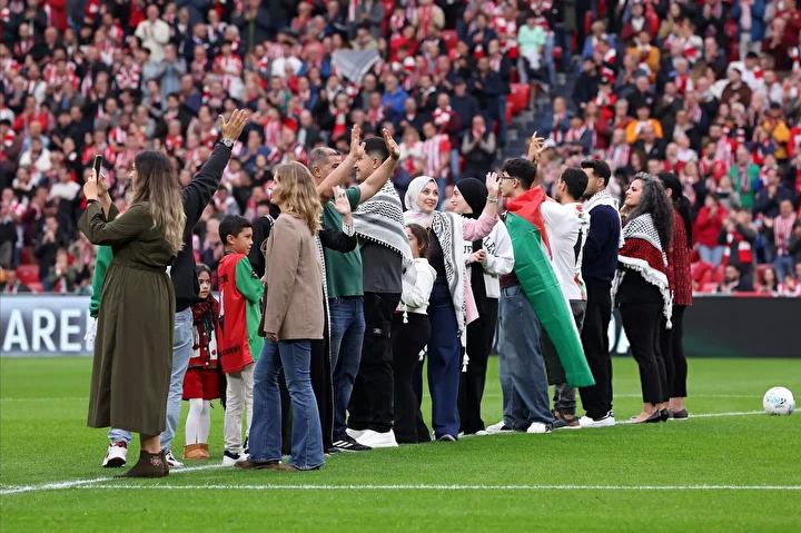 LaLiga Maçında Filistin'e Dayanak ve Farkındalık Gösterisi