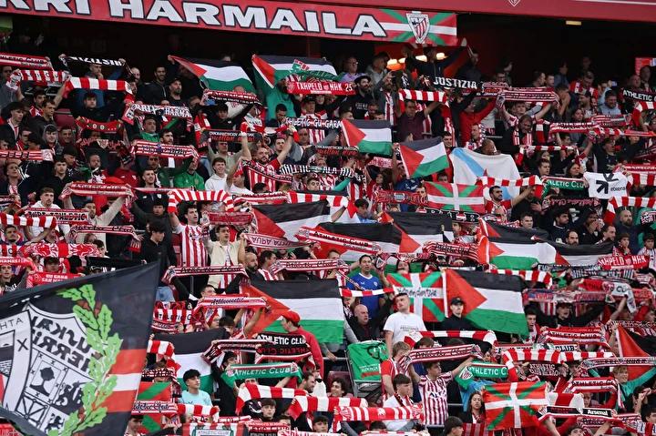 LaLiga Maçında Filistin'e Dayanak ve Farkındalık Gösterisi
