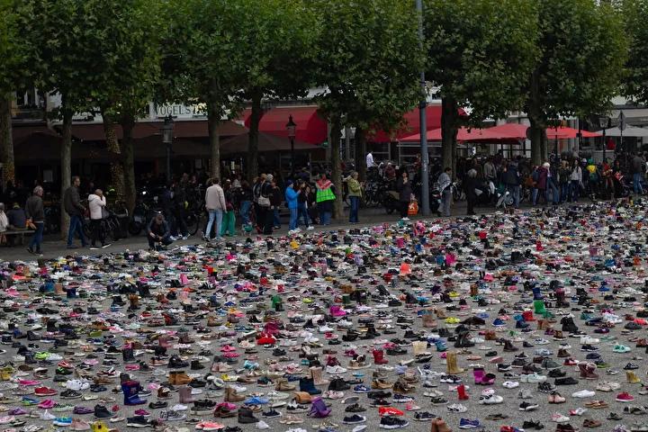 Maastricht'ta Filistinli Çocuklar ve Gazeteciler İçin Anma Etkinliği