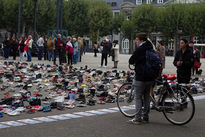 Maastricht'ta Filistinli Çocuklar ve Gazeteciler İçin Anma Etkinliği