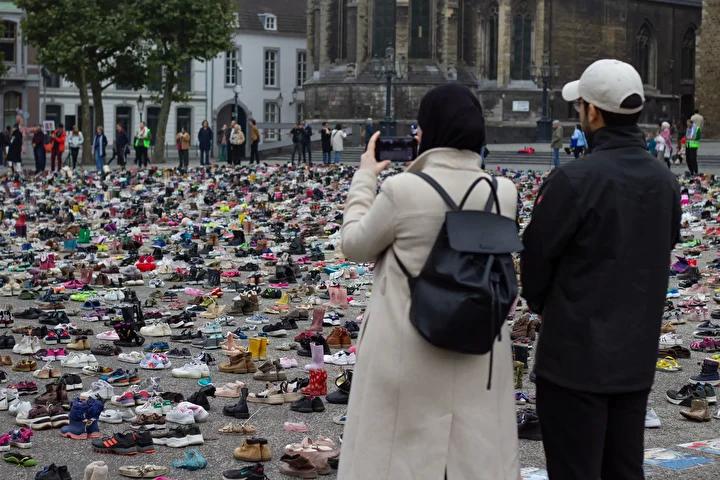 Maastricht'ta Filistinli Çocuklar ve Gazeteciler İçin Anma Etkinliği