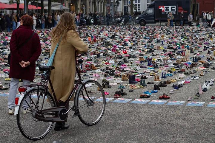 Maastricht'ta Filistinli Çocuklar ve Gazeteciler İçin Anma Etkinliği