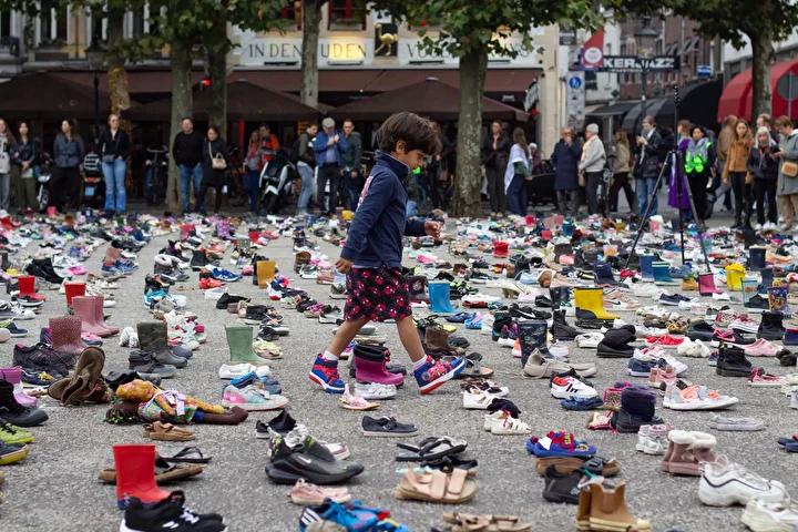 Maastricht'ta Filistinli Çocuklar ve Gazeteciler İçin Anma Etkinliği