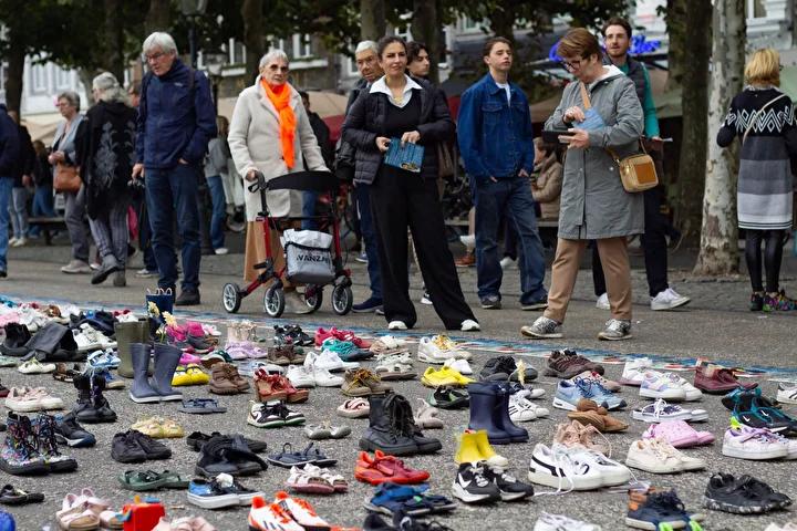 Maastricht'ta Filistinli Çocuklar ve Gazeteciler İçin Anma Etkinliği