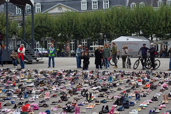 Maastricht'ta Filistinli Çocuklar ve Gazeteciler İçin Anma Etkinliği
