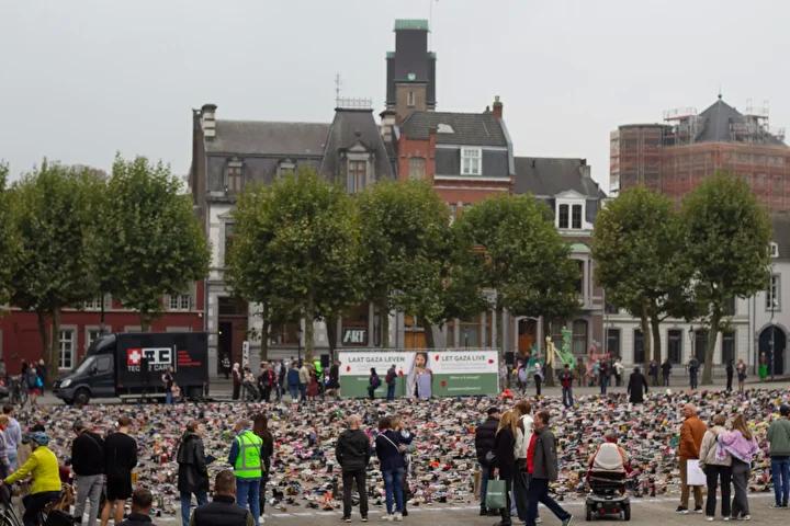 Maastricht'ta Filistinli Çocuklar ve Gazeteciler İçin Anma Etkinliği