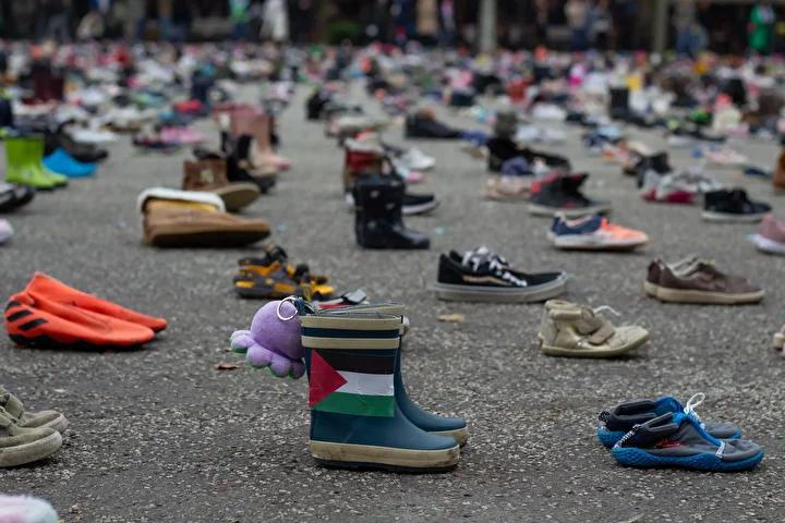 Maastricht'ta Filistinli Çocuklar ve Gazeteciler İçin Anma Etkinliği