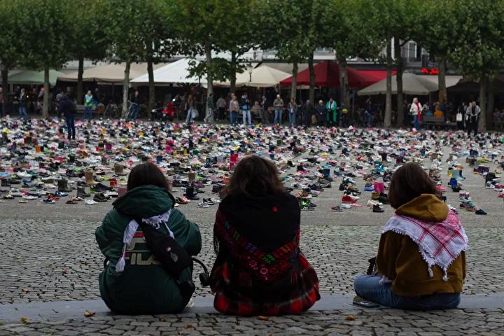 Maastricht'ta Filistinli Çocuklar ve Gazeteciler İçin Anma Etkinliği