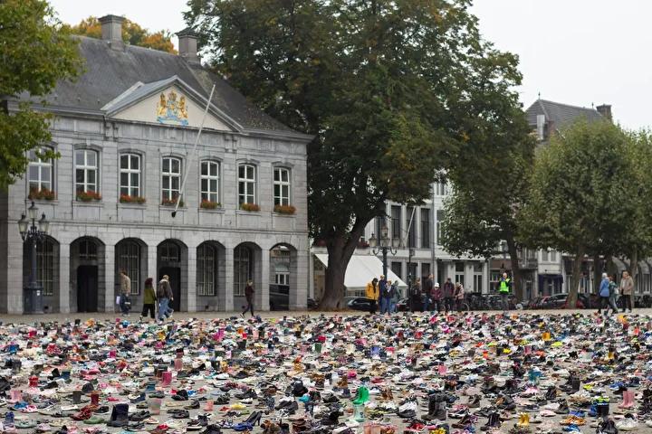 Maastricht'ta Filistinli Çocuklar ve Gazeteciler İçin Anma Etkinliği