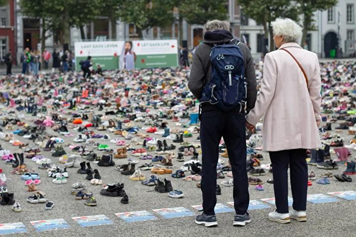 Maastricht'ta Filistinli Çocuklar ve Gazeteciler İçin Anma Etkinliği