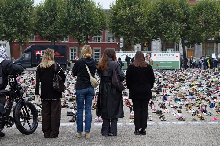 Maastricht'ta Filistinli Çocuklar ve Gazeteciler İçin Anma Etkinliği