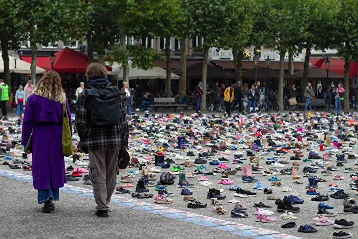 Maastricht'ta Filistinli Çocuklar ve Gazeteciler İçin Anma Etkinliği