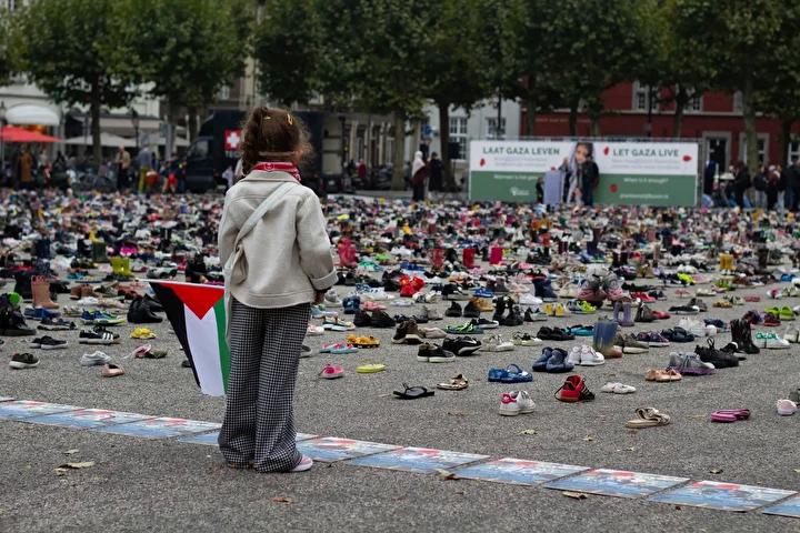Maastricht'ta Filistinli Çocuklar ve Gazeteciler İçin Anma Etkinliği