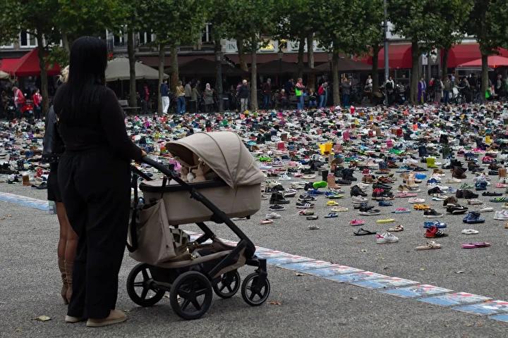Maastricht'ta Filistinli Çocuklar ve Gazeteciler İçin Anma Etkinliği