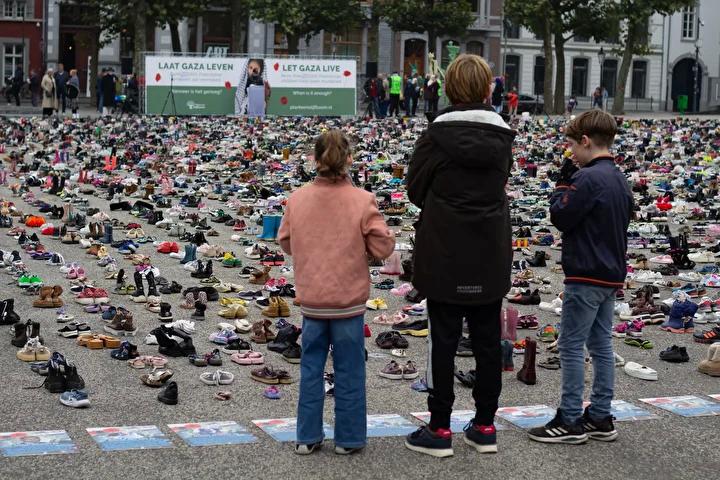 Maastricht'ta Filistinli Çocuklar ve Gazeteciler İçin Anma Etkinliği