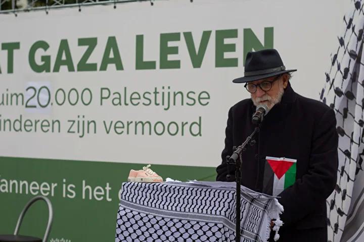 Maastricht'ta Filistinli Çocuklar ve Gazeteciler İçin Anma Etkinliği