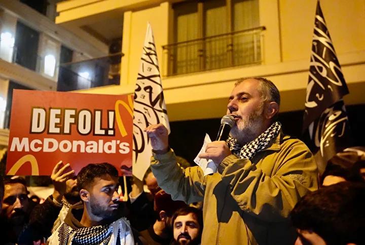 Mahalle Sakinlerinden McDonald's Protestosu: Gazze İçin Dayanışma Çağrısı
