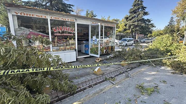 Malatya'da Kontrollü Kamyon Kazası ve Güvenlik Kamerası Kaydı