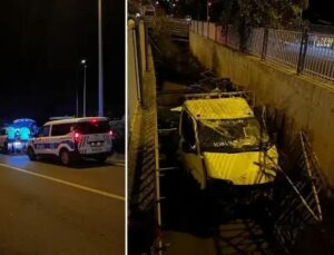 Melikgazi’de Şok Kamyonet Kazası: Kanal Düşüşü ve Yaralanmalar