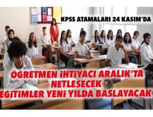 Milli Eğitim Bakanı Tekin’den Öğretmen Atama ve Eğitim Politikalarında Yeni Yaklaşımlar