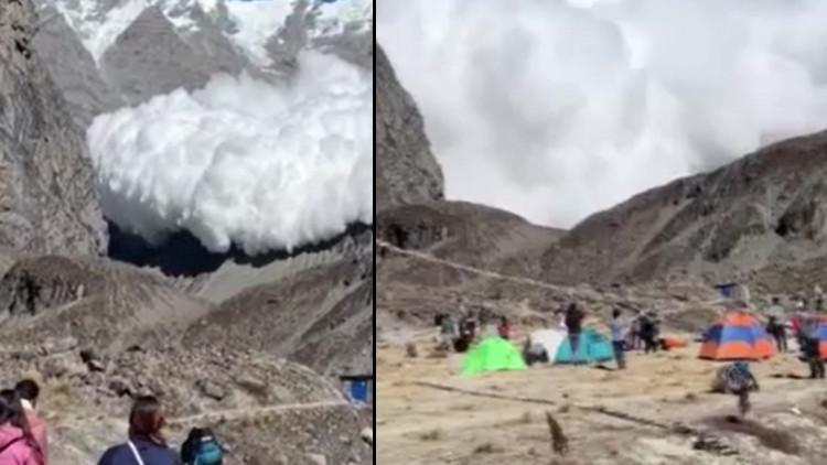 Nepal’de Annapurna Dağı’nda Çığ Felaketi Kameralara Yansıdı