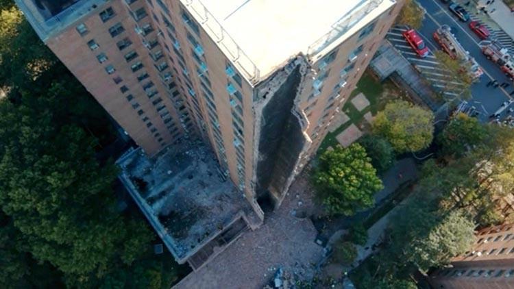 New York'ta Yüksek Katlı Binada Gaz Patlaması ve Çökmenin Ardından Gelişmeler