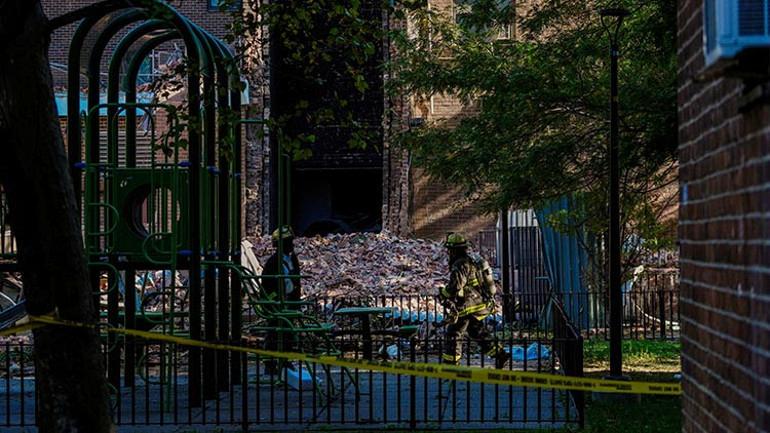 New York'ta Yüksek Katlı Binada Gaz Patlaması ve Çökmenin Ardından Gelişmeler