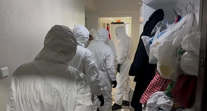 Nilüfer'deki Apartmanda Çöp Dağı Oluştu: Aile Sağlık ve Güvenlik Riskiyle Karşılaştı