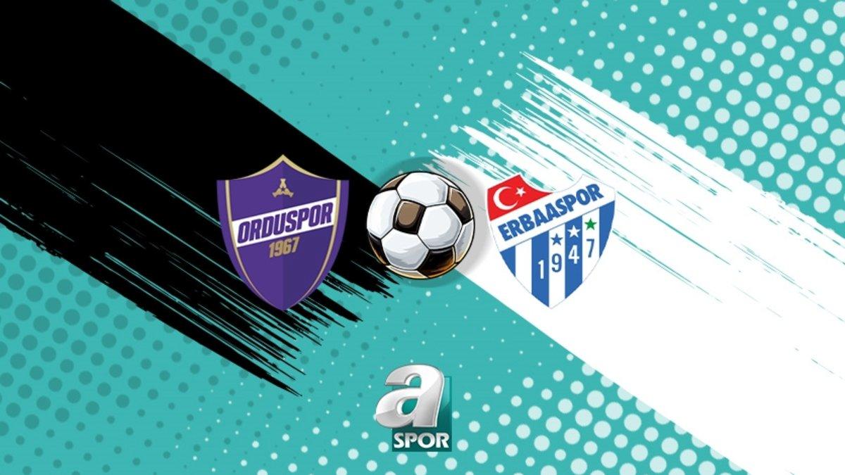 Orduspor 1967 ve Merkür Jet Erbaaspor Karşılaşmasının Detayları