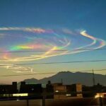 Pakistan8217da Gokyuzunde Nadir Gozlemler Ates Gokkusagi Goruntusu