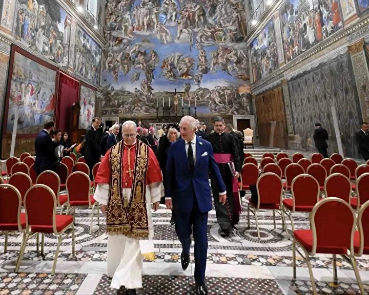Papa ile İngiltere Kralı 3. Charles'ın Tarihi Vatikan Zirvesi