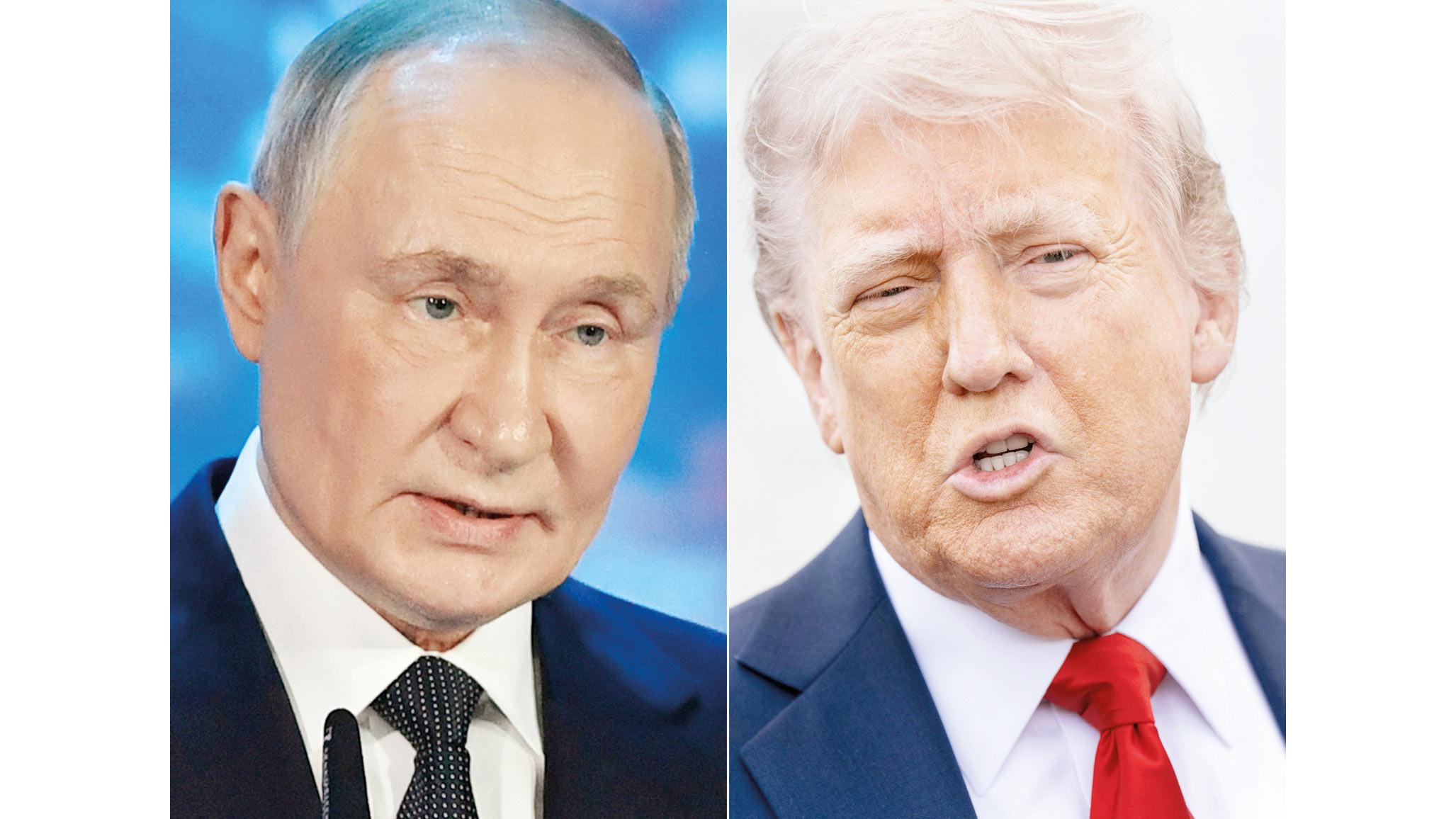 Putin ve Trump arasında Ukrayna'nın Bölünmesi Üzerinde Gerçekleşen Sır Görüşmeler